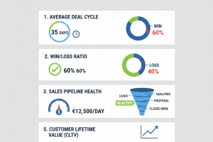 5 Ключевых Метрик (KPI) для Отдела Продаж: Создание Дашборда, Стимулирующего Рост